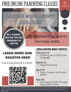 Raising WI Children: New Spring Classes!